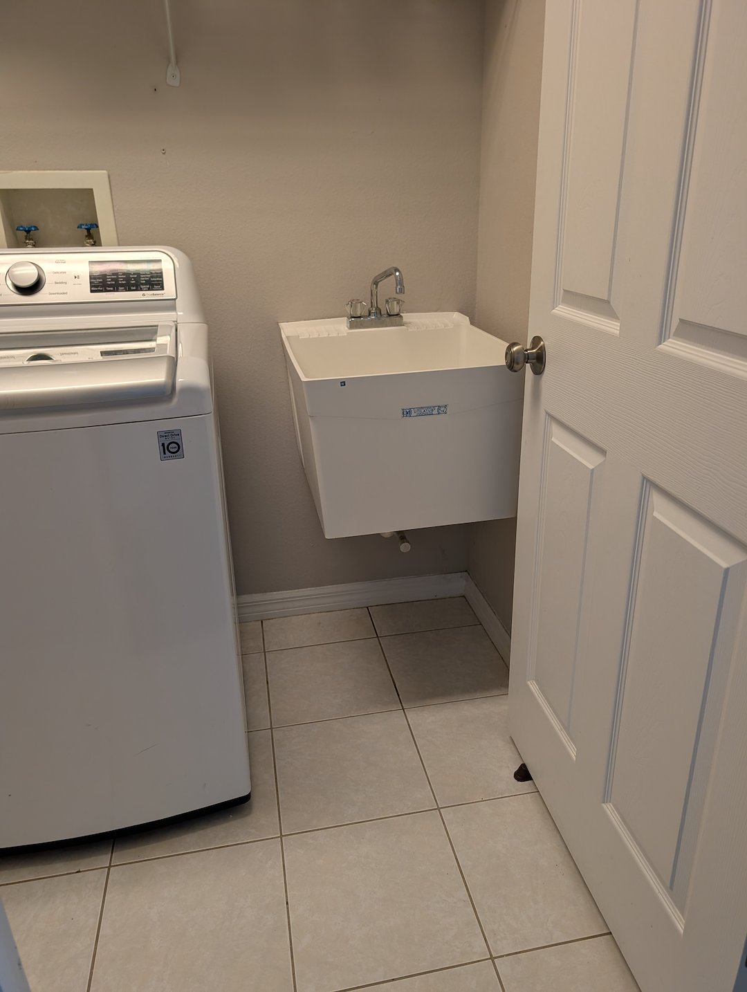 Mr. Genie Handyman has done it again... Updating a Utility Sink!!