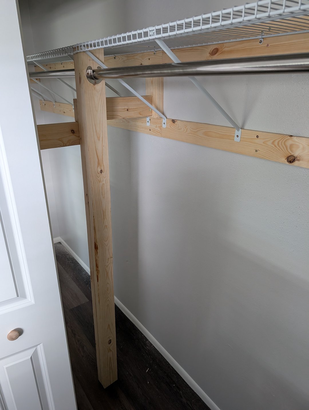 Mr. Genie Handyman recently completed an Expert Closet Shelving Reconstruction in Port Richey, Florida